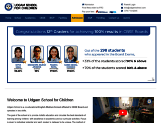 udgamschool.com screenshot