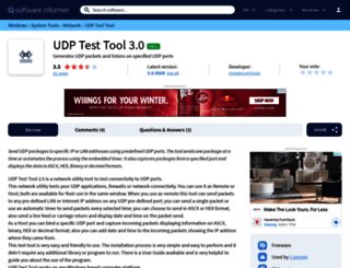 udp-test-tool.informer.com screenshot