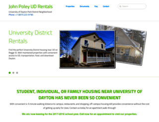 udrentalsbypoley.com screenshot