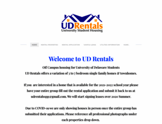udrentalsspp.com screenshot