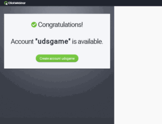 udsgame.clickwebinar.com screenshot