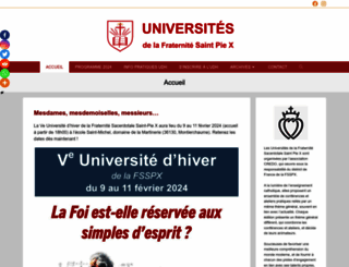 udt-fsspx.fr screenshot