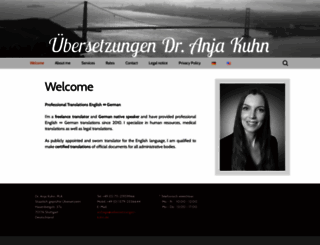uebersetzungen-kuhn.de screenshot