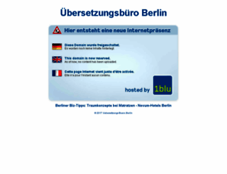 uebersetzungsdienst.blogmonster.de screenshot