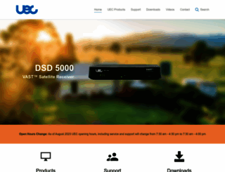 uec.com.au screenshot