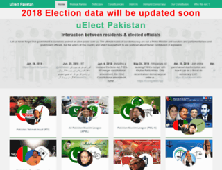 uelect.org.pk screenshot