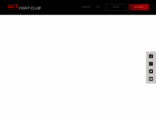ufcfightclub.com screenshot