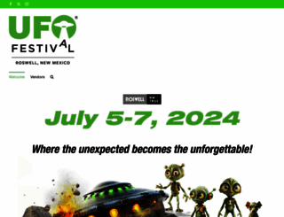 ufofestivalroswell.com screenshot