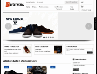 ufootwears.com screenshot