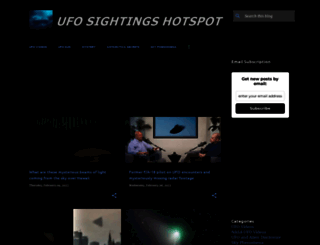 ufosightingshotspot.blogspot.ro screenshot