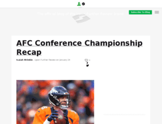 ufr.sportsblog.com screenshot