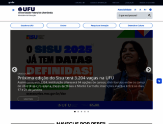 ufu.br screenshot