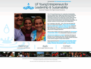 ufyoungentrepreneurs.org screenshot
