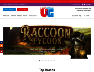 ugames.com.au screenshot