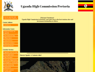 uganda.org.za screenshot