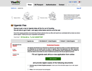 uganda.visahq.co.uk screenshot