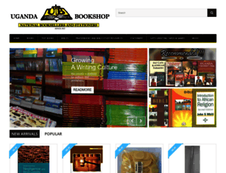 ugandabookshop.co.ug screenshot