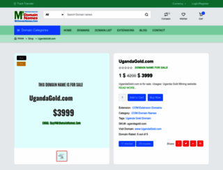 ugandagold.com screenshot