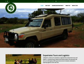 ugandarentalcars.com screenshot