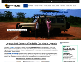 ugandaselfdrive.com screenshot