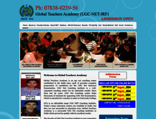 ugcnetcoaching.in screenshot