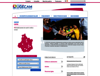 ugecam-centre.fr screenshot