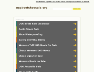 uggbootshoesale.org screenshot