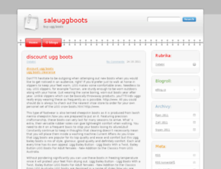 uggbootsoutlet.eblog.cz screenshot