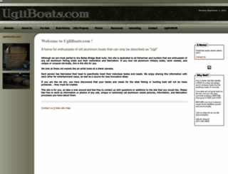 ugliboats.com screenshot