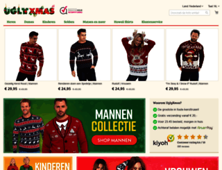 uglyxmas.nl screenshot