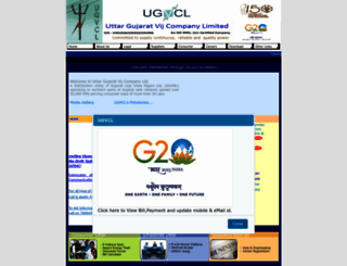 ugvcl.com screenshot