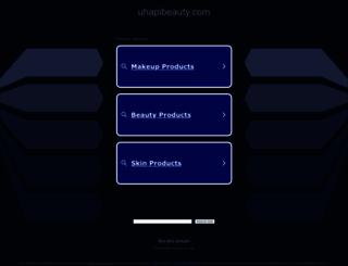 uhapibeauty.com screenshot