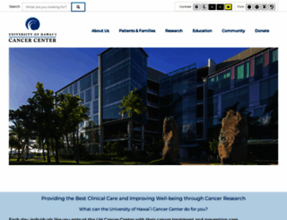 uhcancercenter.org screenshot