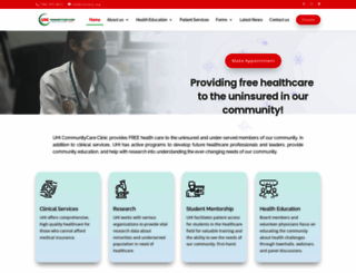 uhimedicalclinic.com screenshot