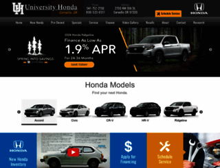 uhonda.com screenshot