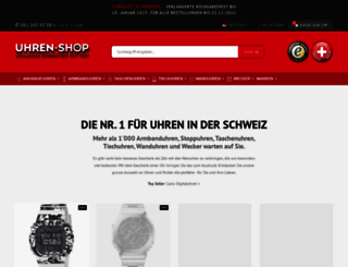 uhren-shop.ch screenshot