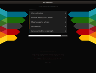uhrenservice-online.de screenshot