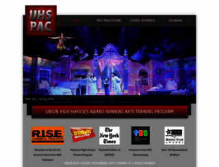 uhspac.com screenshot