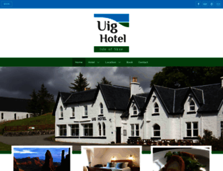 uig-hotel-skye.com screenshot