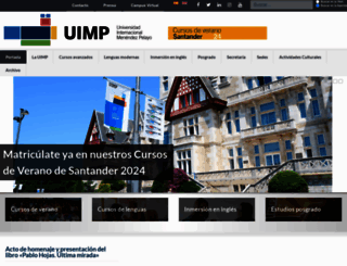 uimp.es screenshot