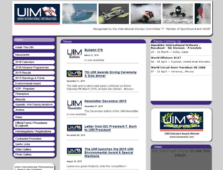 uimpowerboating.com screenshot