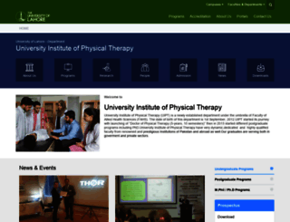 uipt.uol.edu.pk screenshot