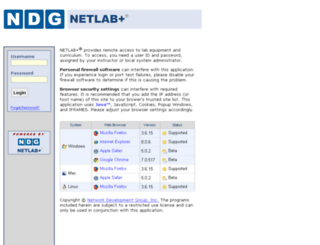 uisnetlab2.uis.edu screenshot