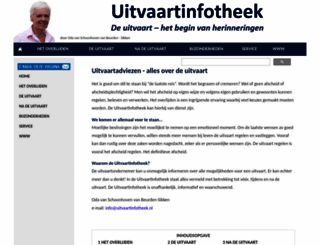 uitvaartinfotheek.nl screenshot
