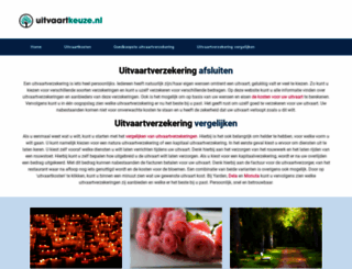 uitvaartkeuze.nl screenshot