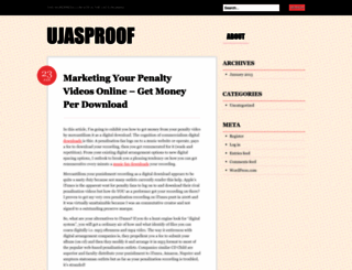 ujasproof.wordpress.com screenshot