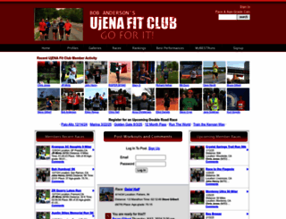 ujenafitclub.com screenshot