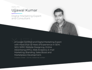 ujjawalkumar.com screenshot