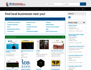 uk-businesses.co.uk screenshot