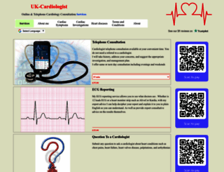 uk-cardiologist.co.uk screenshot